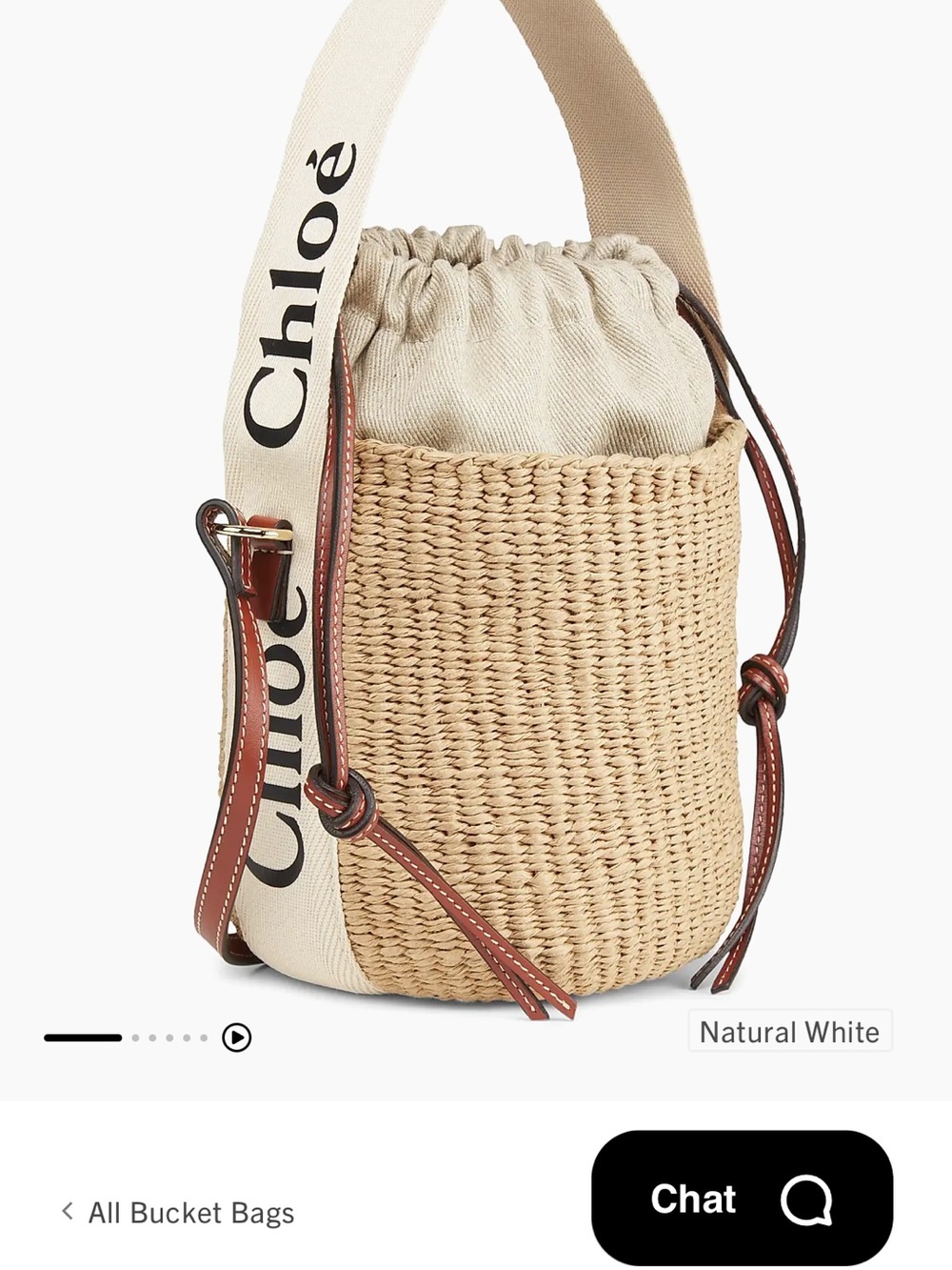 Chloe woody Bucket Bag